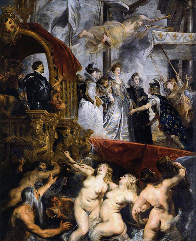 Marie de Medici Arriving at Marseilles